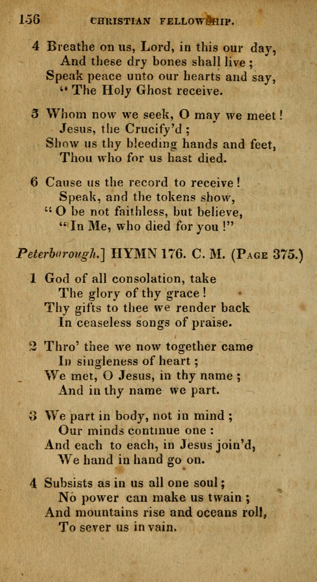 The Reformed Methodist Pocket Hymnal: Revised: collected from various authors. Designed for the worship of God in all Christian churches. page 156