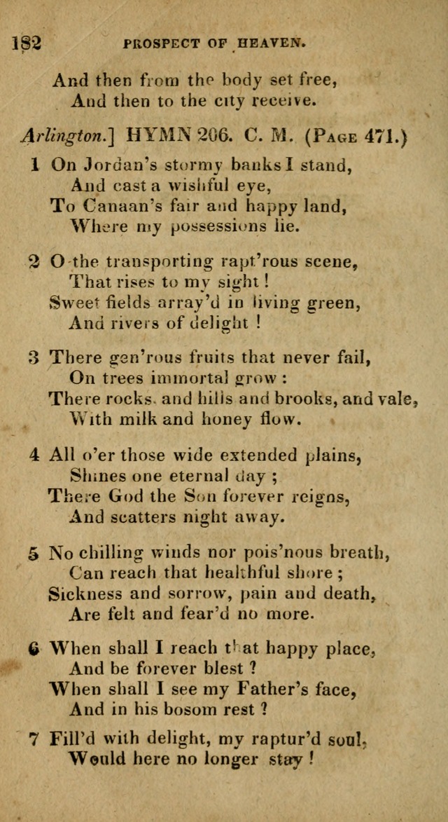 The Reformed Methodist Pocket Hymnal: Revised: collected from various authors. Designed for the worship of God in all Christian churches. page 182