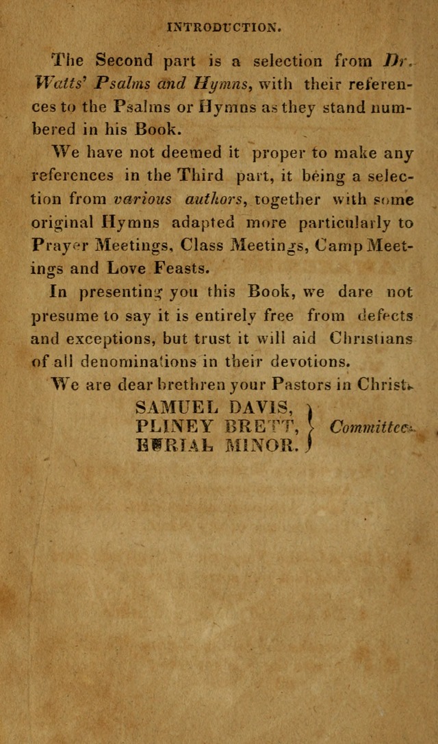 The Reformed Methodist Pocket Hymnal: Revised: collected from various authors. Designed for the worship of God in all Christian churches. page 2