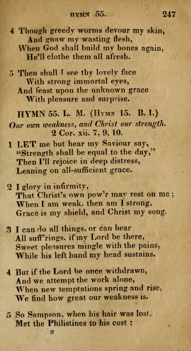 The Reformed Methodist Pocket Hymnal: Revised: collected from various authors. Designed for the worship of God in all Christian churches. page 247