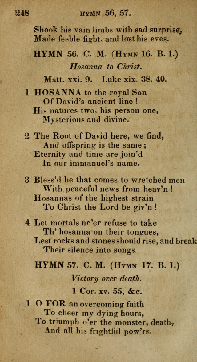 The Reformed Methodist Pocket Hymnal: Revised: collected from various authors. Designed for the worship of God in all Christian churches. page 248