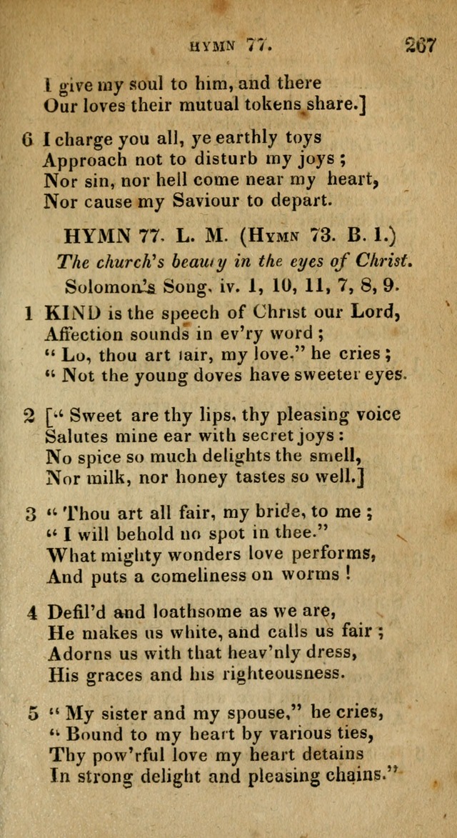 The Reformed Methodist Pocket Hymnal: Revised: collected from various authors. Designed for the worship of God in all Christian churches. page 267