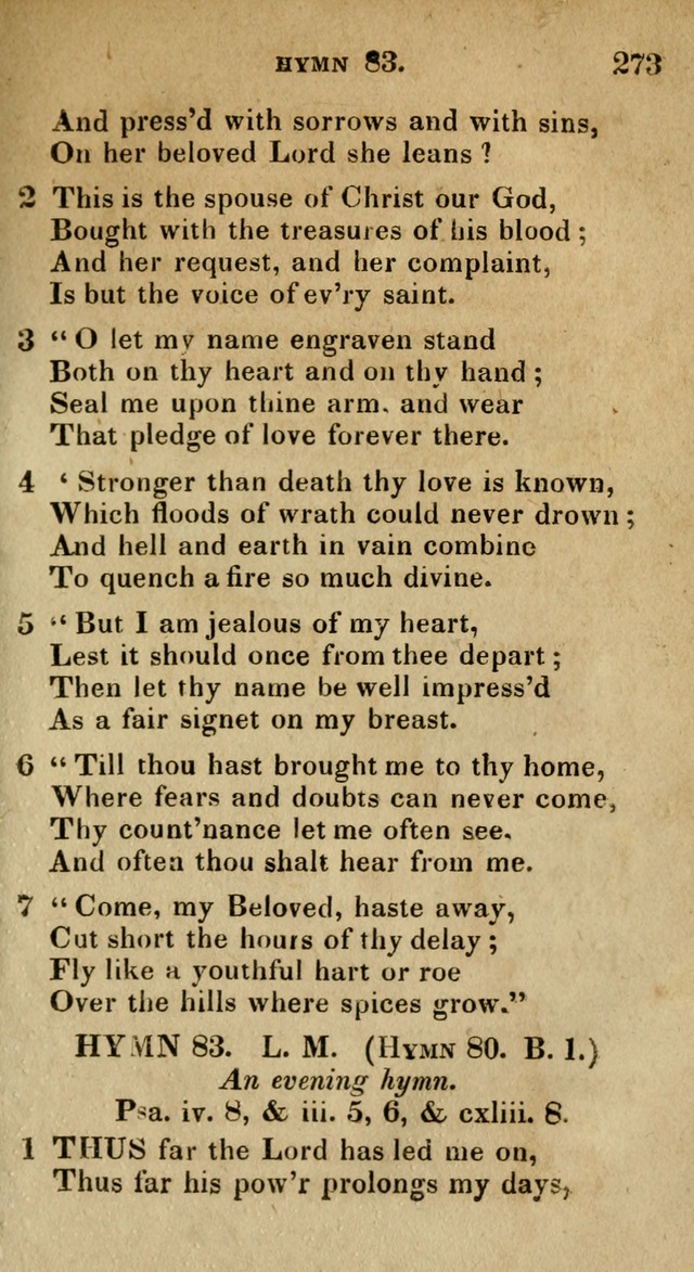 The Reformed Methodist Pocket Hymnal: Revised: collected from various authors. Designed for the worship of God in all Christian churches. page 273