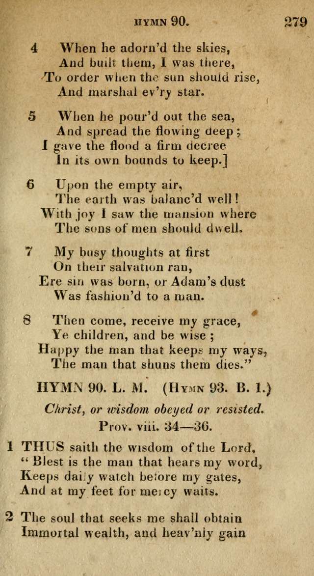 The Reformed Methodist Pocket Hymnal: Revised: collected from various authors. Designed for the worship of God in all Christian churches. page 279