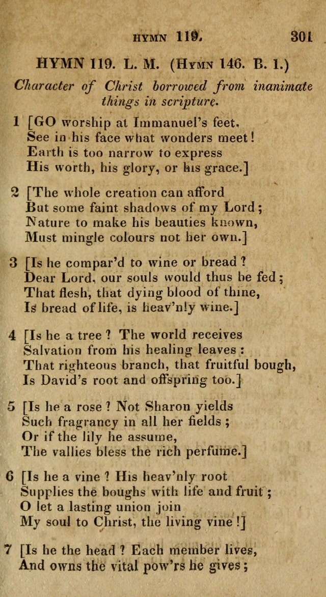 The Reformed Methodist Pocket Hymnal: Revised: collected from various authors. Designed for the worship of God in all Christian churches. page 301