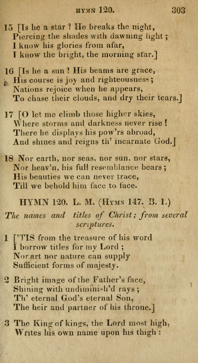 The Reformed Methodist Pocket Hymnal: Revised: collected from various authors. Designed for the worship of God in all Christian churches. page 303