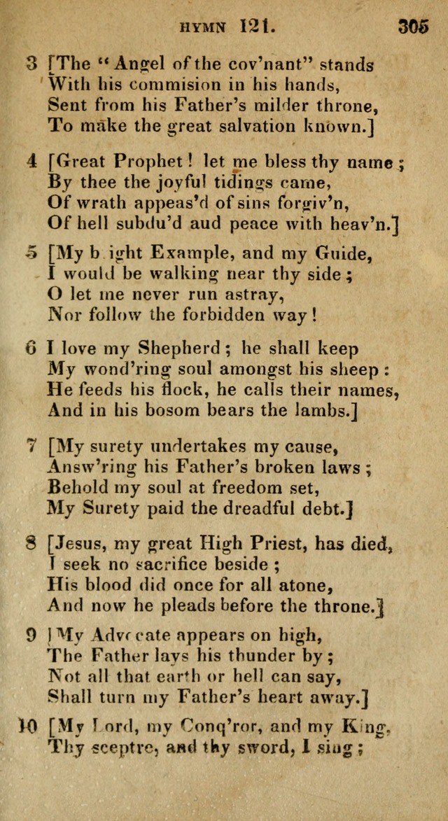 The Reformed Methodist Pocket Hymnal: Revised: collected from various authors. Designed for the worship of God in all Christian churches. page 305