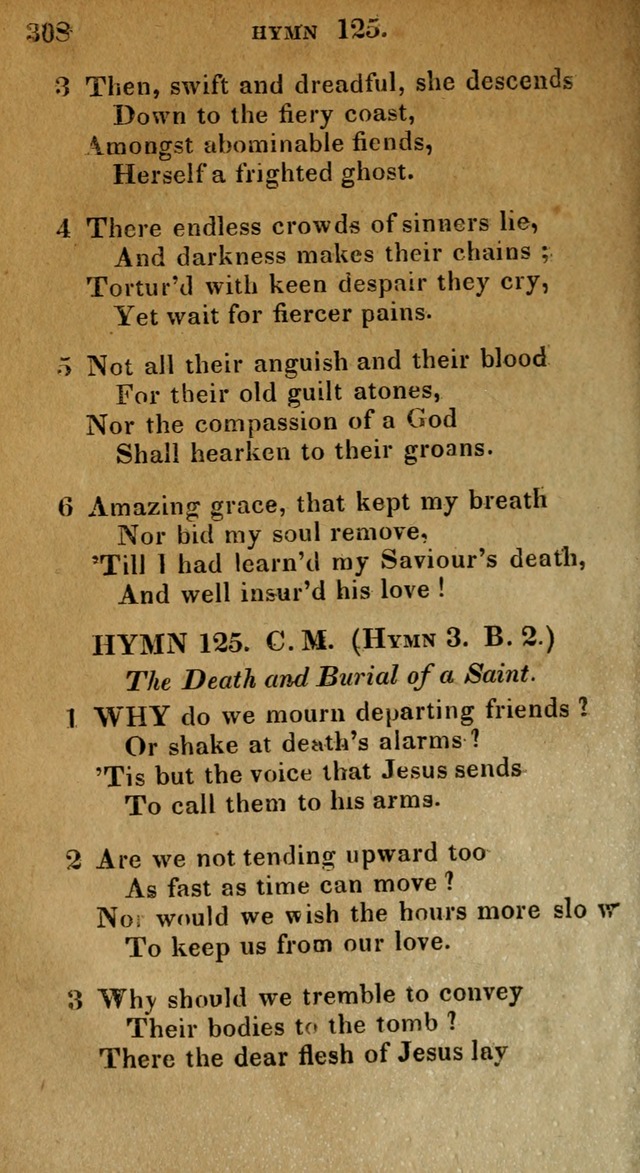 The Reformed Methodist Pocket Hymnal: Revised: collected from various authors. Designed for the worship of God in all Christian churches. page 308