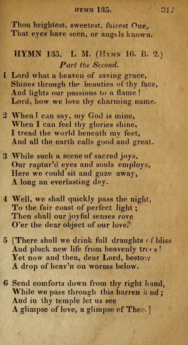 The Reformed Methodist Pocket Hymnal: Revised: collected from various authors. Designed for the worship of God in all Christian churches. page 317