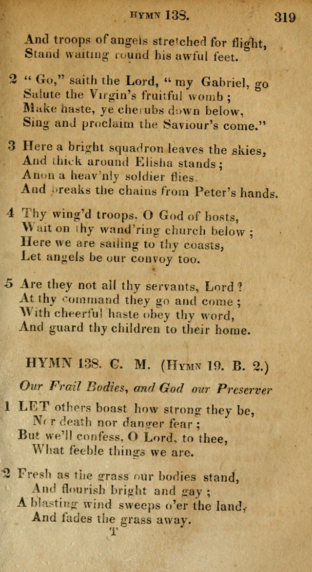 The Reformed Methodist Pocket Hymnal: Revised: collected from various authors. Designed for the worship of God in all Christian churches. page 319