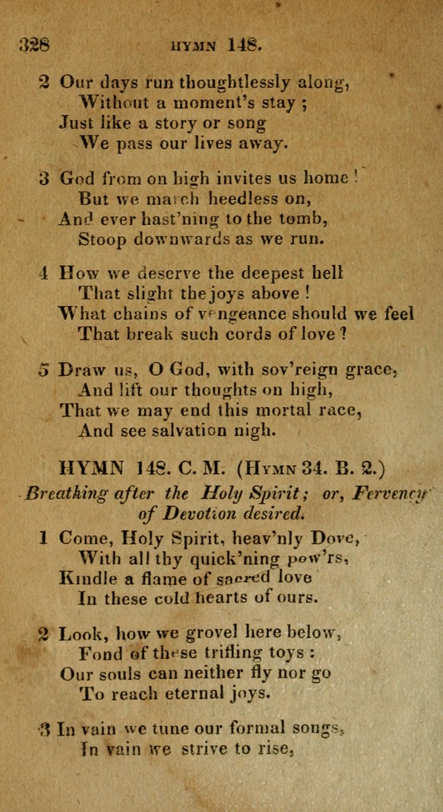 The Reformed Methodist Pocket Hymnal: Revised: collected from various authors. Designed for the worship of God in all Christian churches. page 328