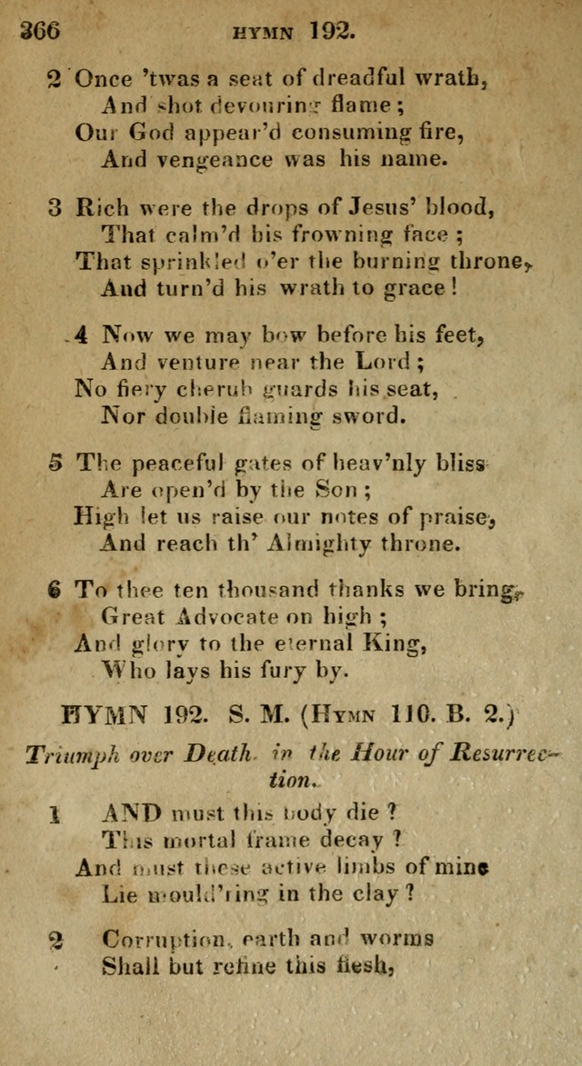 The Reformed Methodist Pocket Hymnal: Revised: collected from various authors. Designed for the worship of God in all Christian churches. page 366