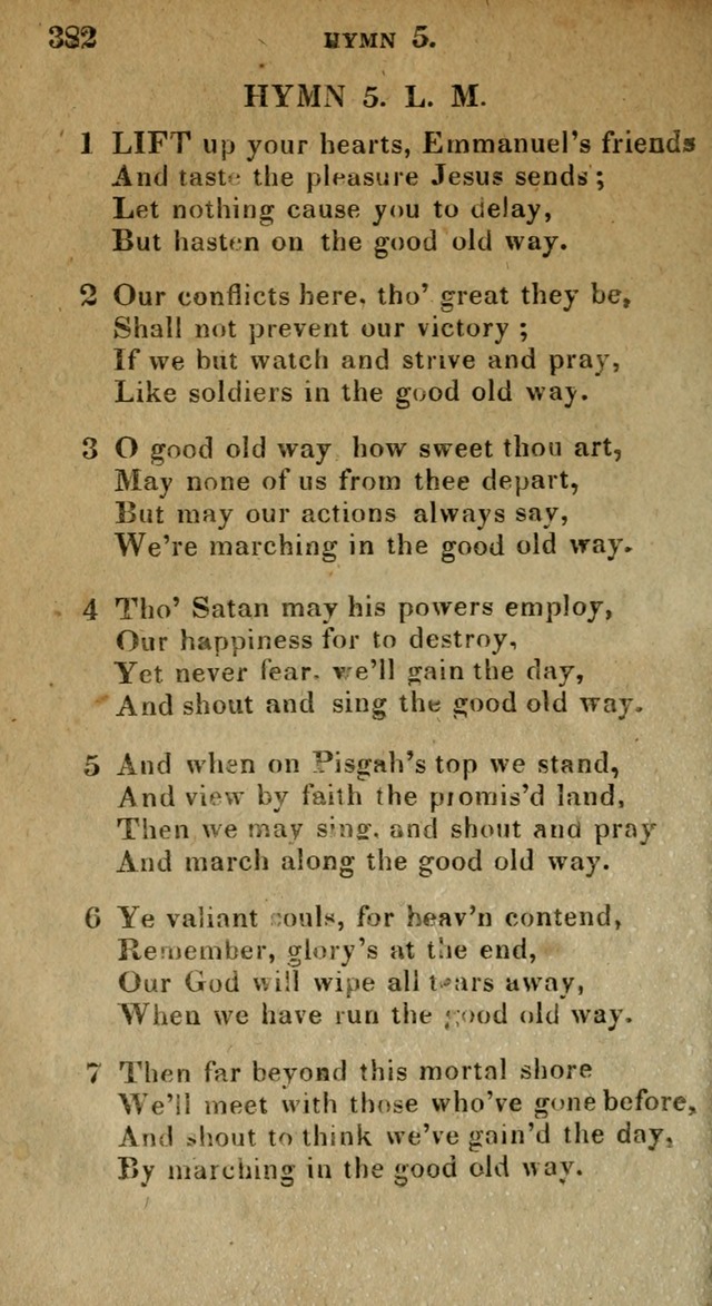 The Reformed Methodist Pocket Hymnal: Revised: collected from various authors. Designed for the worship of God in all Christian churches. page 382