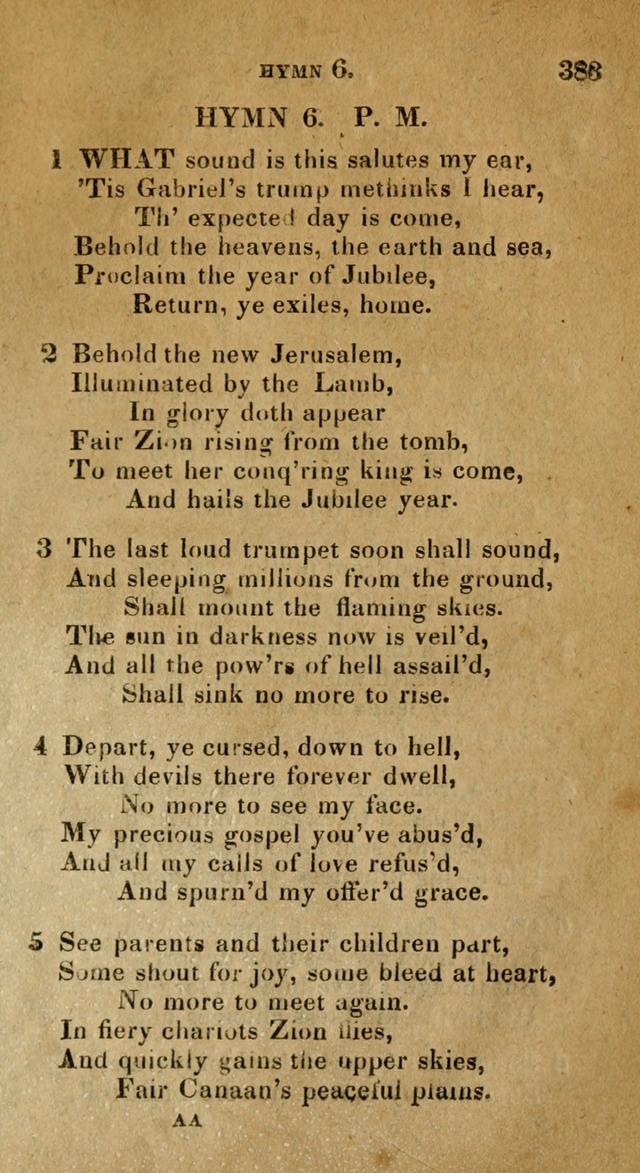 The Reformed Methodist Pocket Hymnal: Revised: collected from various authors. Designed for the worship of God in all Christian churches. page 383