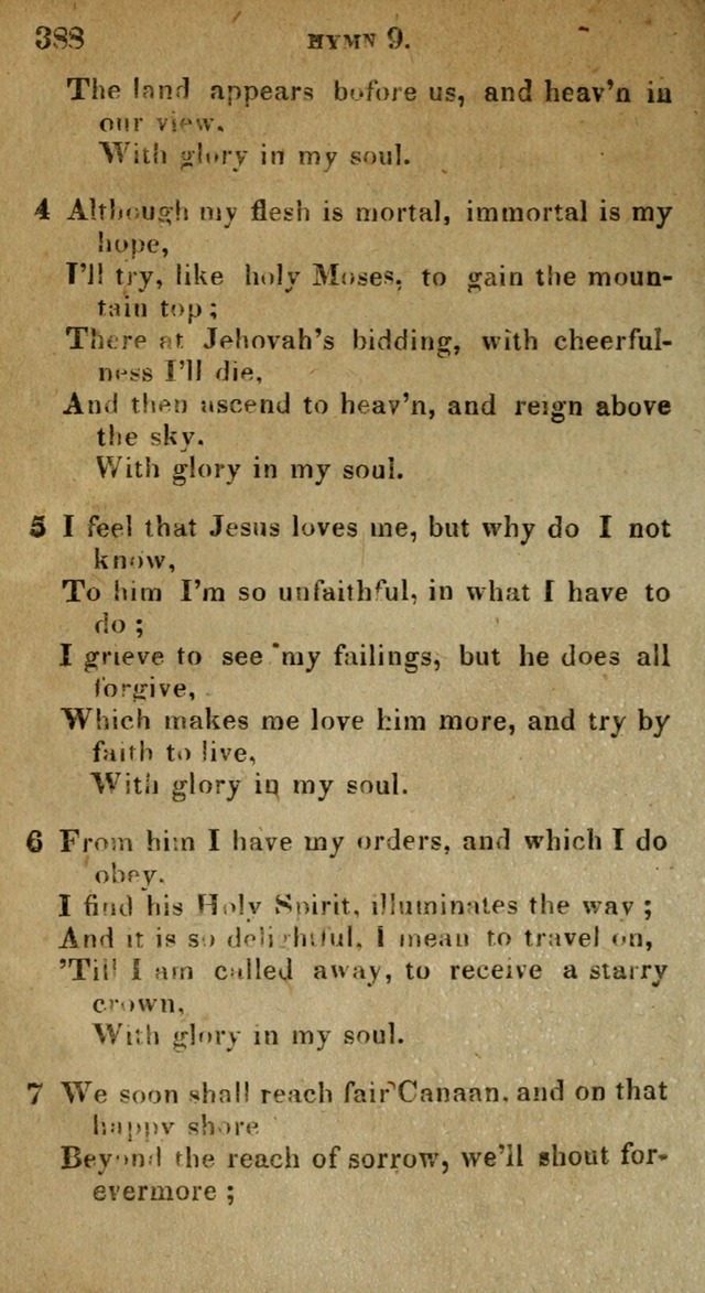 The Reformed Methodist Pocket Hymnal: Revised: collected from various authors. Designed for the worship of God in all Christian churches. page 388