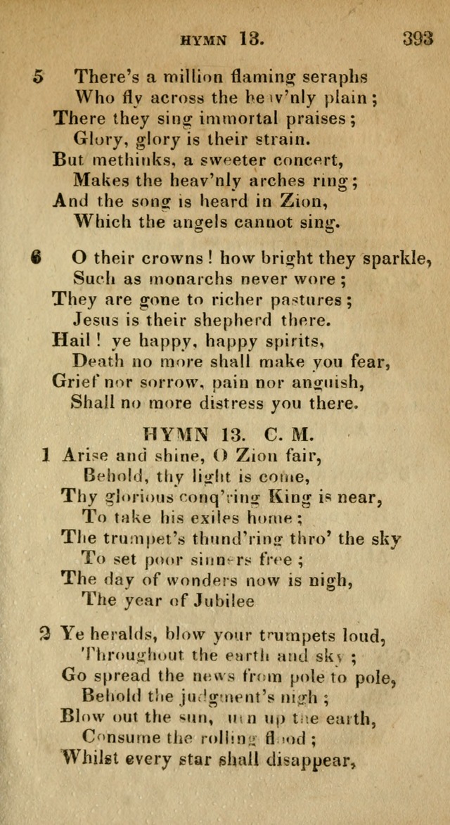 The Reformed Methodist Pocket Hymnal: Revised: collected from various authors. Designed for the worship of God in all Christian churches. page 393