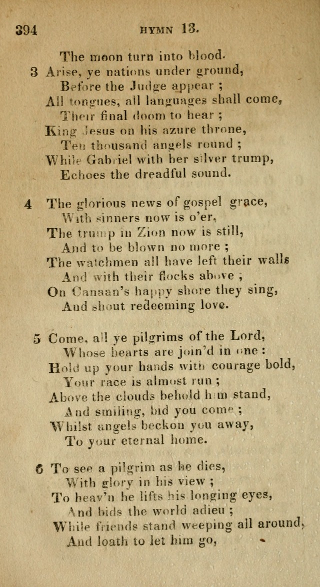 The Reformed Methodist Pocket Hymnal: Revised: collected from various authors. Designed for the worship of God in all Christian churches. page 394