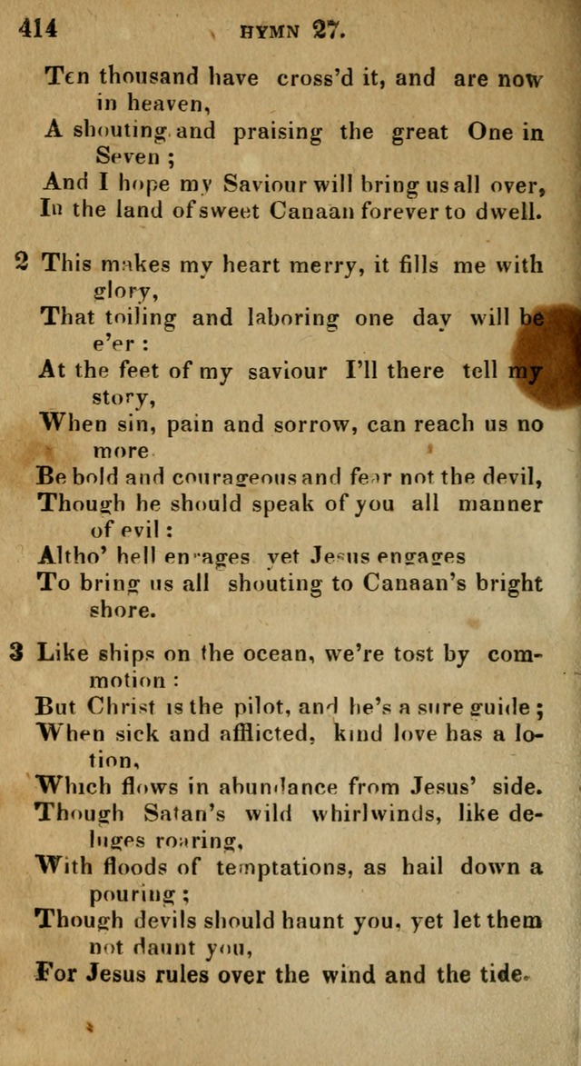 The Reformed Methodist Pocket Hymnal: Revised: collected from various authors. Designed for the worship of God in all Christian churches. page 414