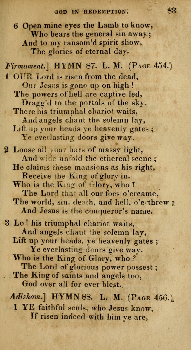 The Reformed Methodist Pocket Hymnal: Revised: collected from various authors. Designed for the worship of God in all Christian churches. page 83