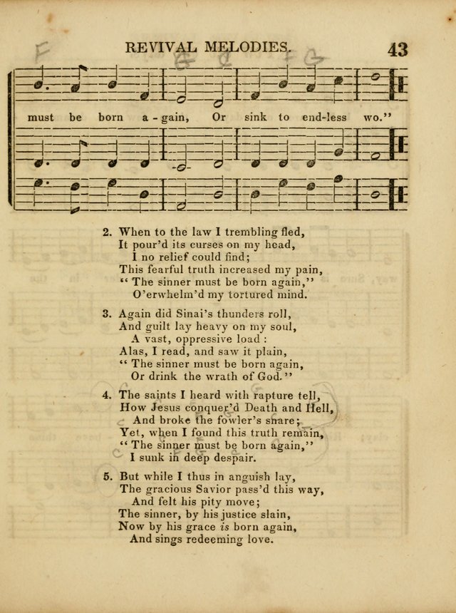 Revival Melodies, or Songs of Zion. page 43