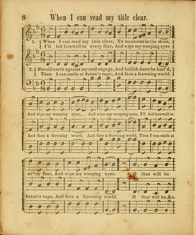 Revival Melodies, or Songs of Zion. page 8