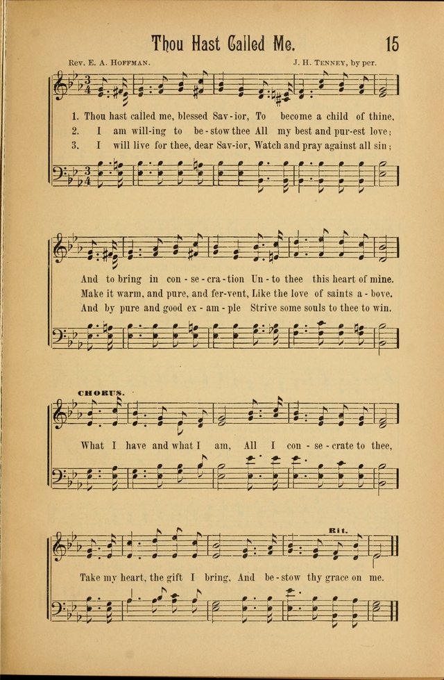 Royal Praise for the Sunday School: a collection of new and selected gospel songs. With a clear and concise course of instruction in the elements of music page 14