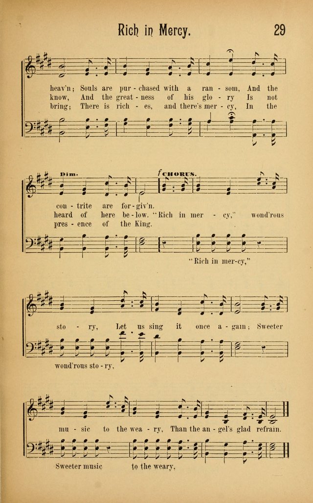 Royal Praise for the Sunday School: a collection of new and selected gospel songs. With a clear and concise course of instruction in the elements of music page 28