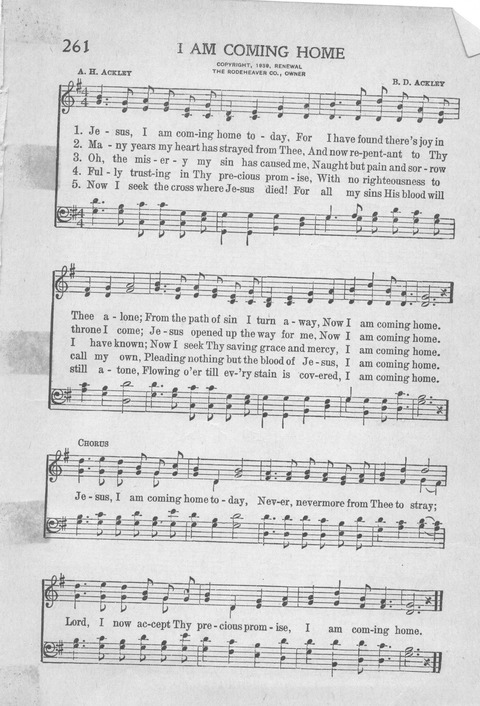 Reformed Press Hymnal: an all around hymn book which will meet the requirements of every meeting where Christians gather for praise page 222