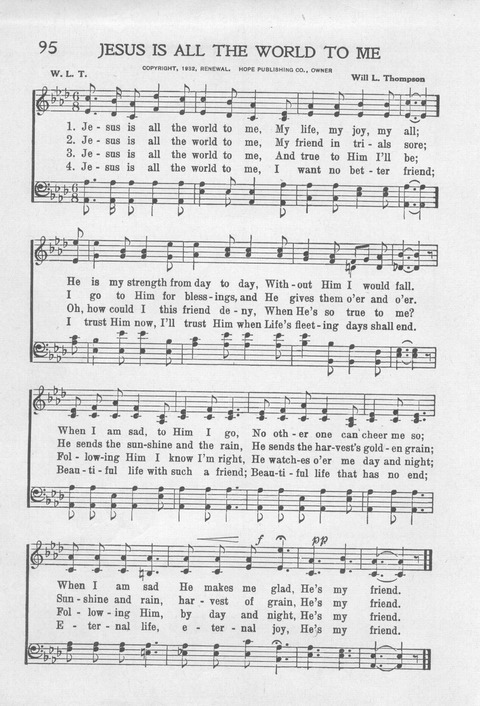 Reformed Press Hymnal: an all around hymn book which will meet the requirements of every meeting where Christians gather for praise page 77