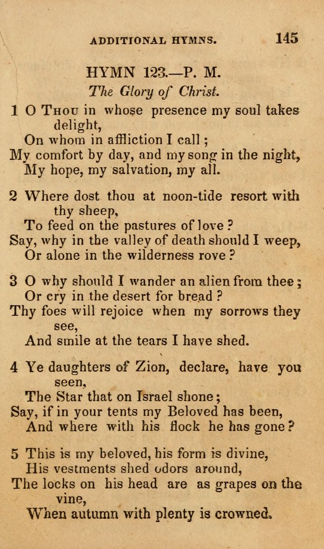 The Religious Songster: being a choice selection of hymns, adapted to the public and private devotions of Christians of all denominations: suitable to be used at missionary, temperance . . . page 149