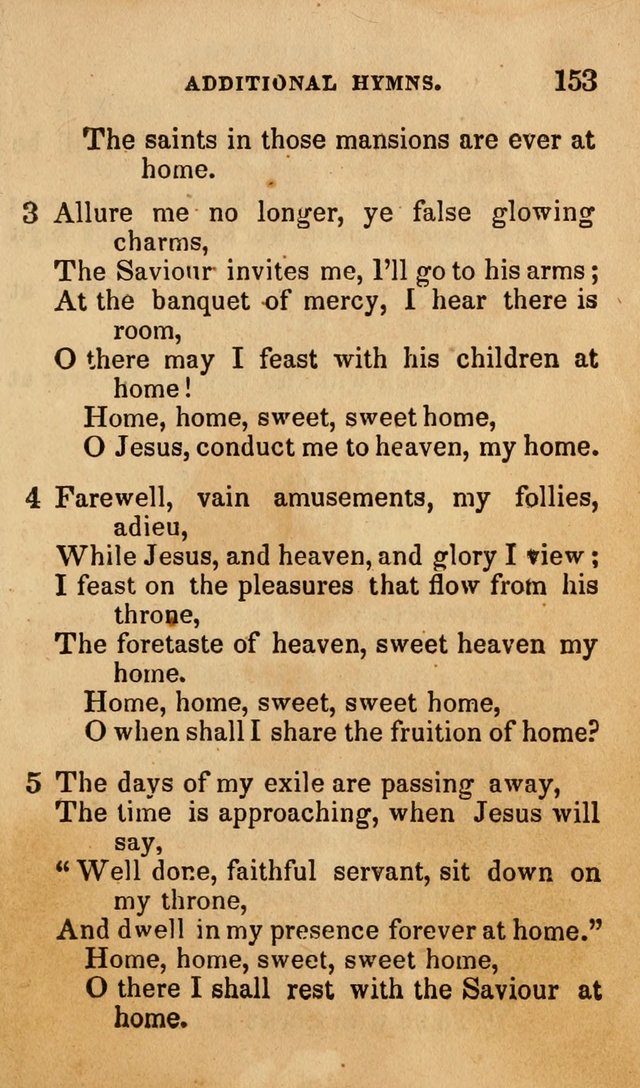 The Religious Songster: being a choice selection of hymns, adapted to the public and private devotions of Christians of all denominations: suitable to be used at missionary, temperance . . . page 157