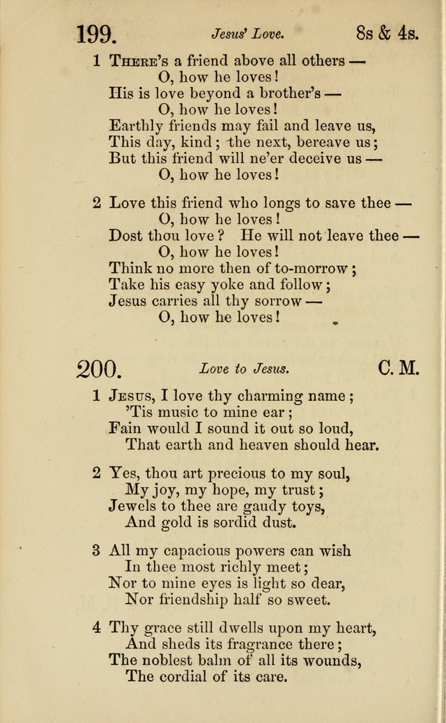 Revival Songs : a new collection of hymns and spiritual songs for closet and family worship, prayer, conference, revival and protracted meetings page 109