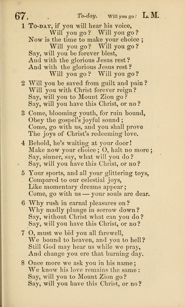 Revival Songs : a new collection of hymns and spiritual songs for closet and family worship, prayer, conference, revival and protracted meetings page 40