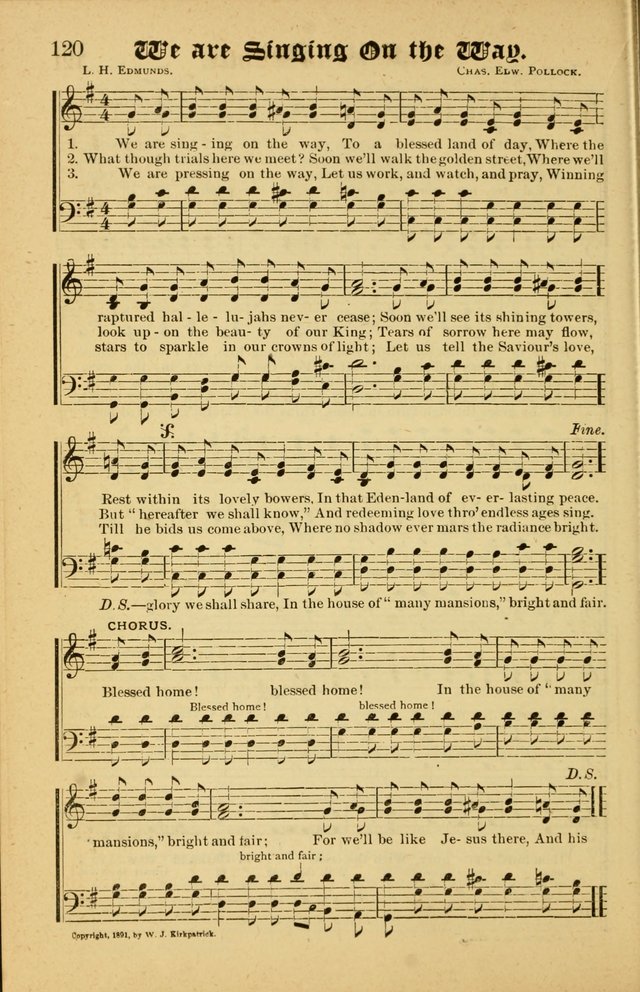 Radiant Songs: for use in meetings for Christian worship or work page 120