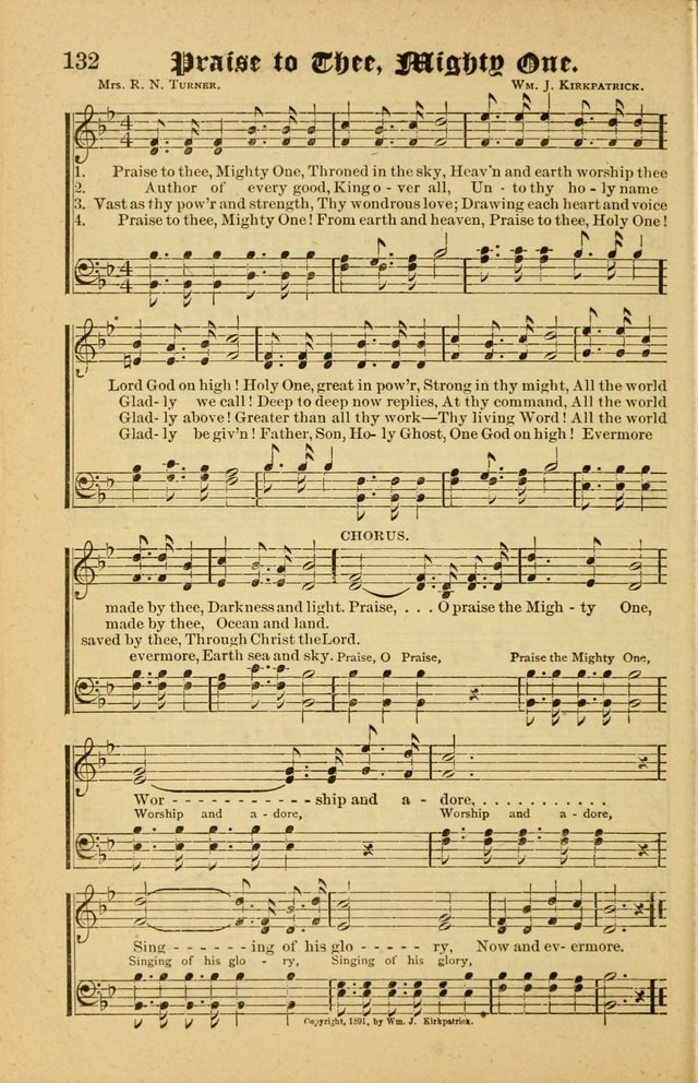 Radiant Songs: for use in meetings for Christian worship or work page 132