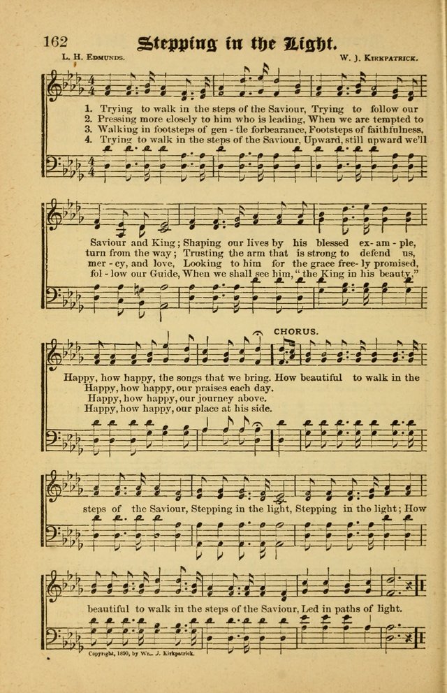 Radiant Songs: for use in meetings for Christian worship or work page 162