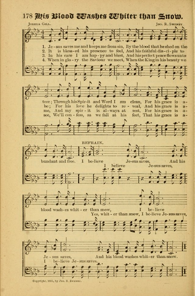 Radiant Songs: for use in meetings for Christian worship or work page 178