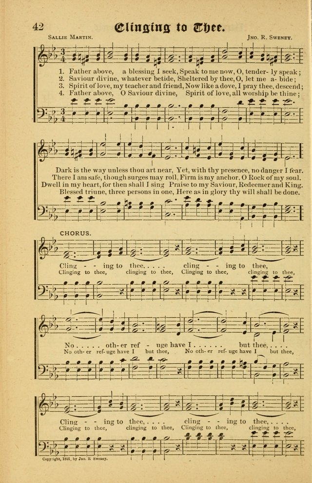 Radiant Songs: for use in meetings for Christian worship or work page 42