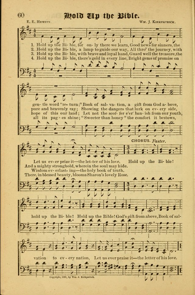 Radiant Songs: for use in meetings for Christian worship or work page 60