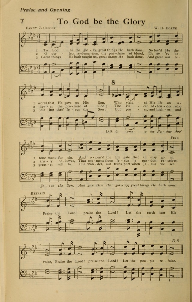 Redemption Songs: a choice collection of 1000 hymns and choruses for evangelistic meetings, solo singers, choirs and the home page 10