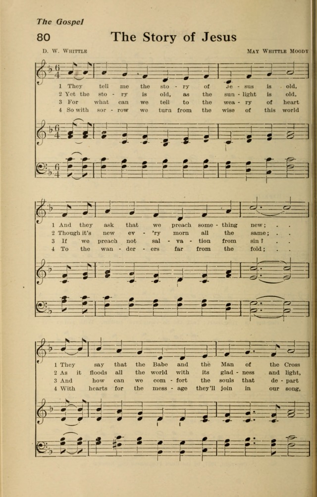 Redemption Songs: a choice collection of 1000 hymns and choruses for evangelistic meetings, solo singers, choirs and the home page 102