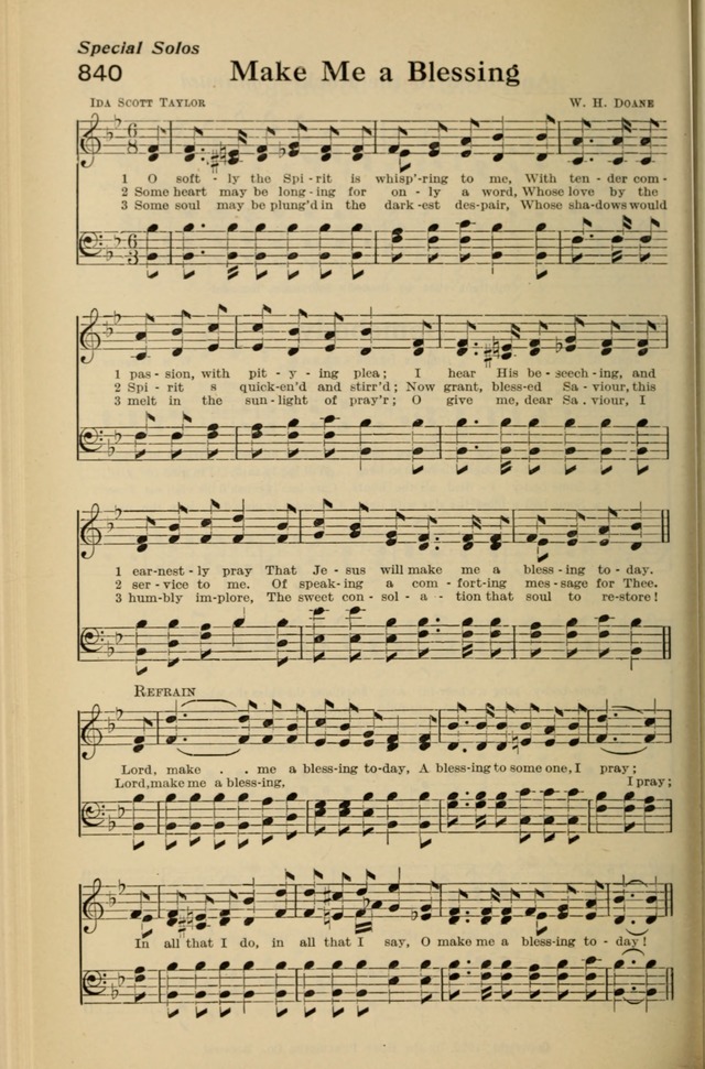 Redemption Songs: a choice collection of 1000 hymns and choruses for evangelistic meetings, solo singers, choirs and the home page 1026