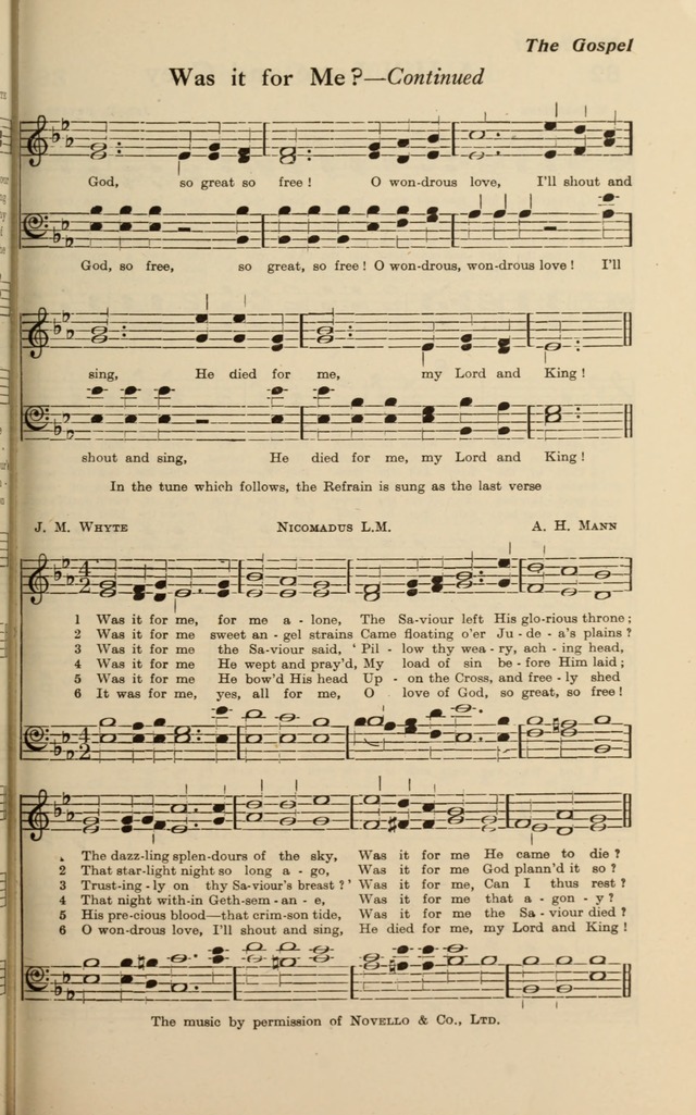 Redemption Songs: a choice collection of 1000 hymns and choruses for evangelistic meetings, solo singers, choirs and the home page 105