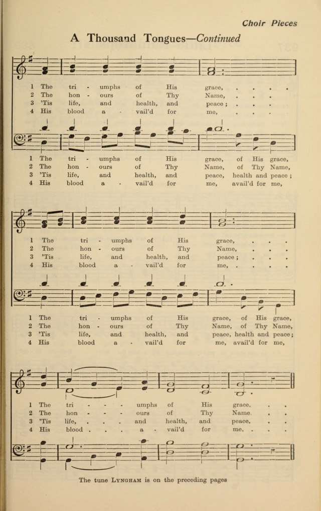 Redemption Songs: a choice collection of 1000 hymns and choruses for evangelistic meetings, solo singers, choirs and the home page 1151