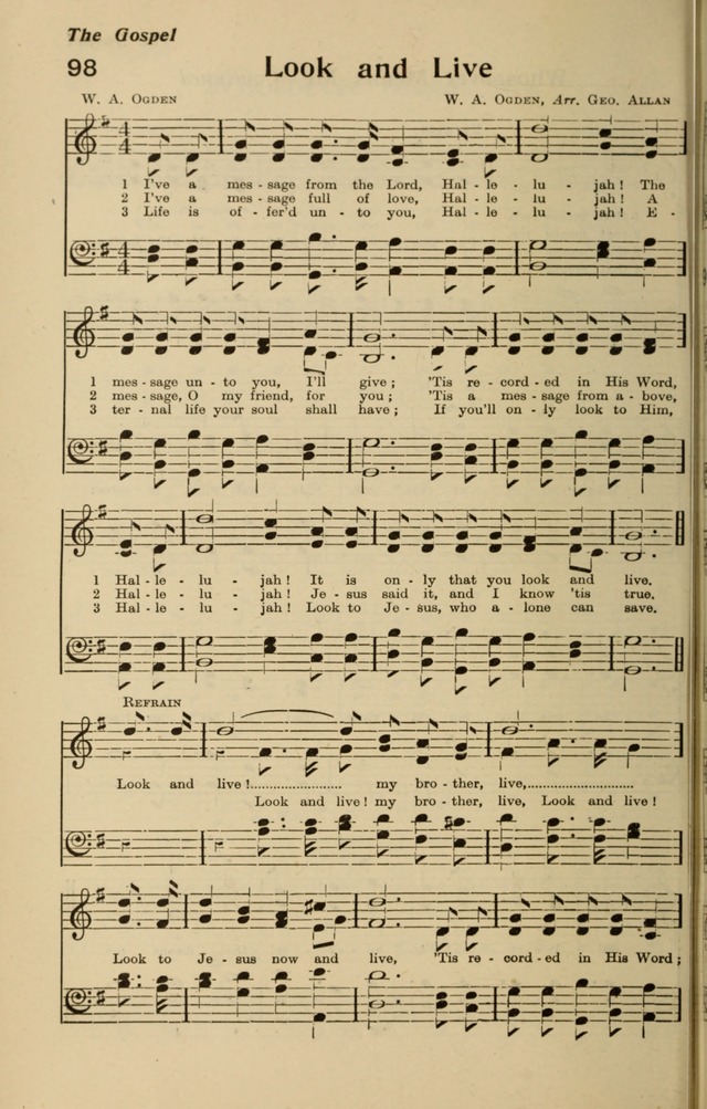 Redemption Songs: a choice collection of 1000 hymns and choruses for evangelistic meetings, solo singers, choirs and the home page 128