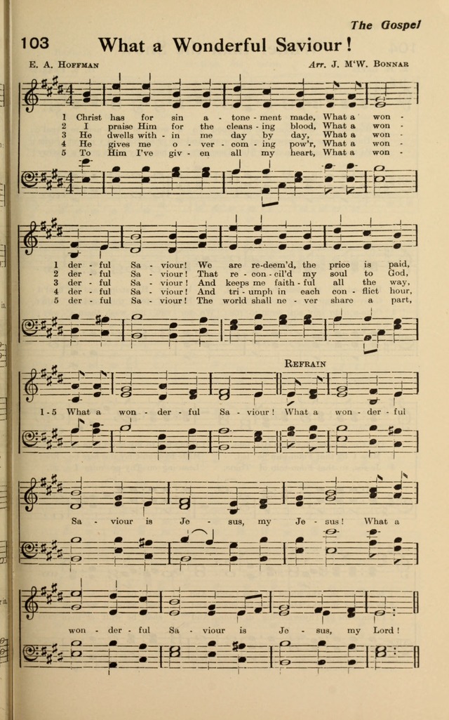 Redemption Songs: a choice collection of 1000 hymns and choruses for evangelistic meetings, solo singers, choirs and the home page 133