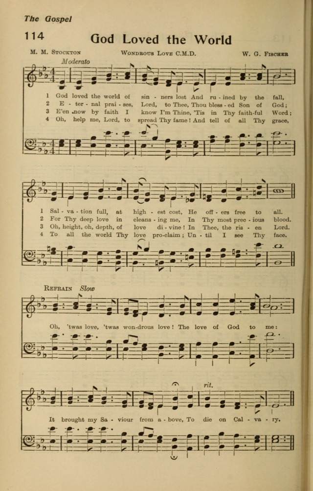 Redemption Songs: a choice collection of 1000 hymns and choruses for evangelistic meetings, solo singers, choirs and the home page 146