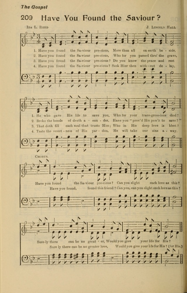 Redemption Songs: a choice collection of 1000 hymns and choruses for evangelistic meetings, solo singers, choirs and the home page 272