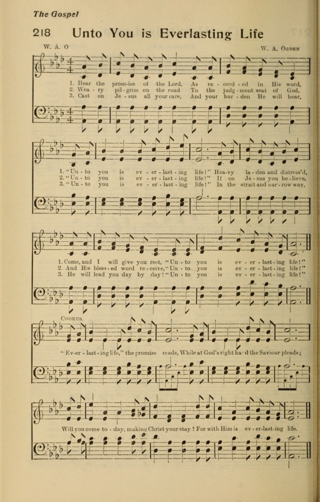 Redemption Songs: a choice collection of 1000 hymns and choruses for evangelistic meetings, solo singers, choirs and the home page 282