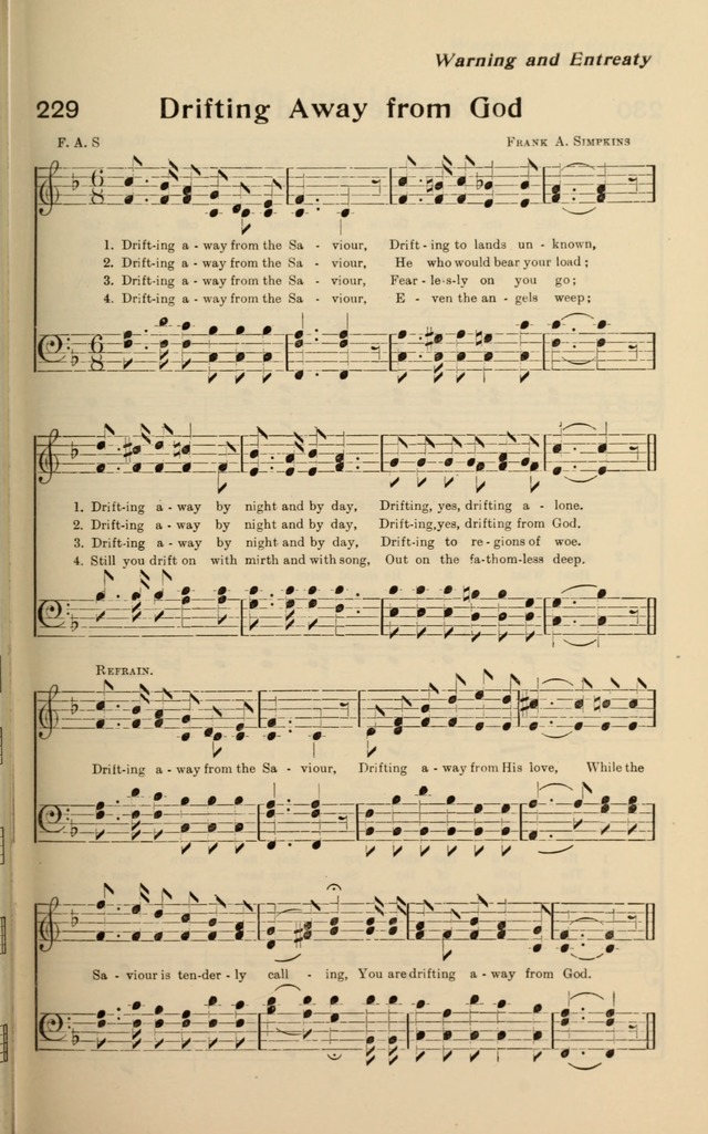 Redemption Songs: a choice collection of 1000 hymns and choruses for evangelistic meetings, solo singers, choirs and the home page 295